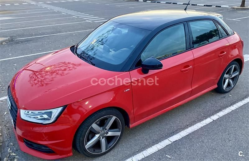 Usado Audi A1 Sportback 125 CV (91 kW) 2017 Rojo Utilitario