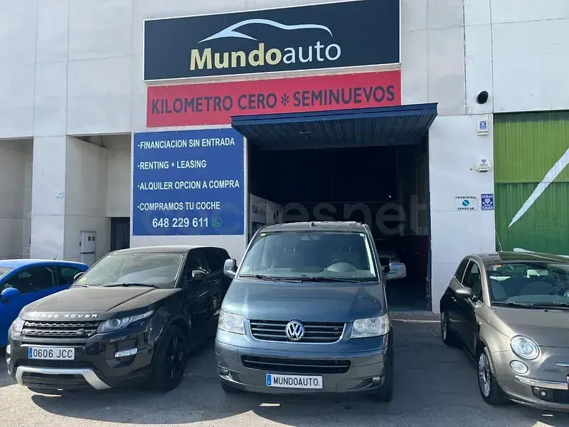 Usado VW Multivan United 130 CV (95 kW) 2008 Azul Monovolumen
