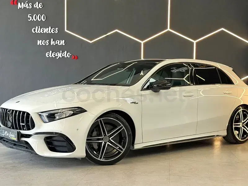 Usado Mercedes A45 AMG 421 CV (309 kW) 2021 Blanco Utilitario