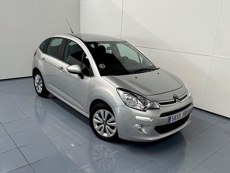 Usado Citroën C3 92 CV (67 kW) 2015 Gris Berlina