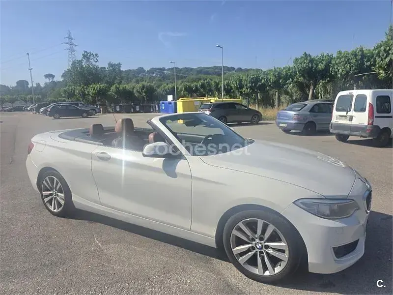 Usado BMW 218 150 CV (110 kW) 2016 Blanco Descapotable