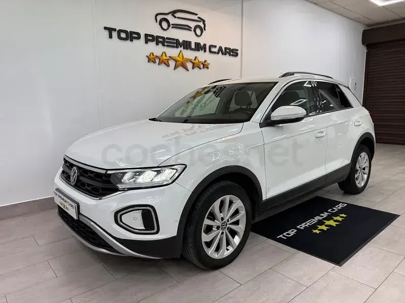 Usado VW T-Roc Life 150 CV (110 kW) 2022 Blanco SUV