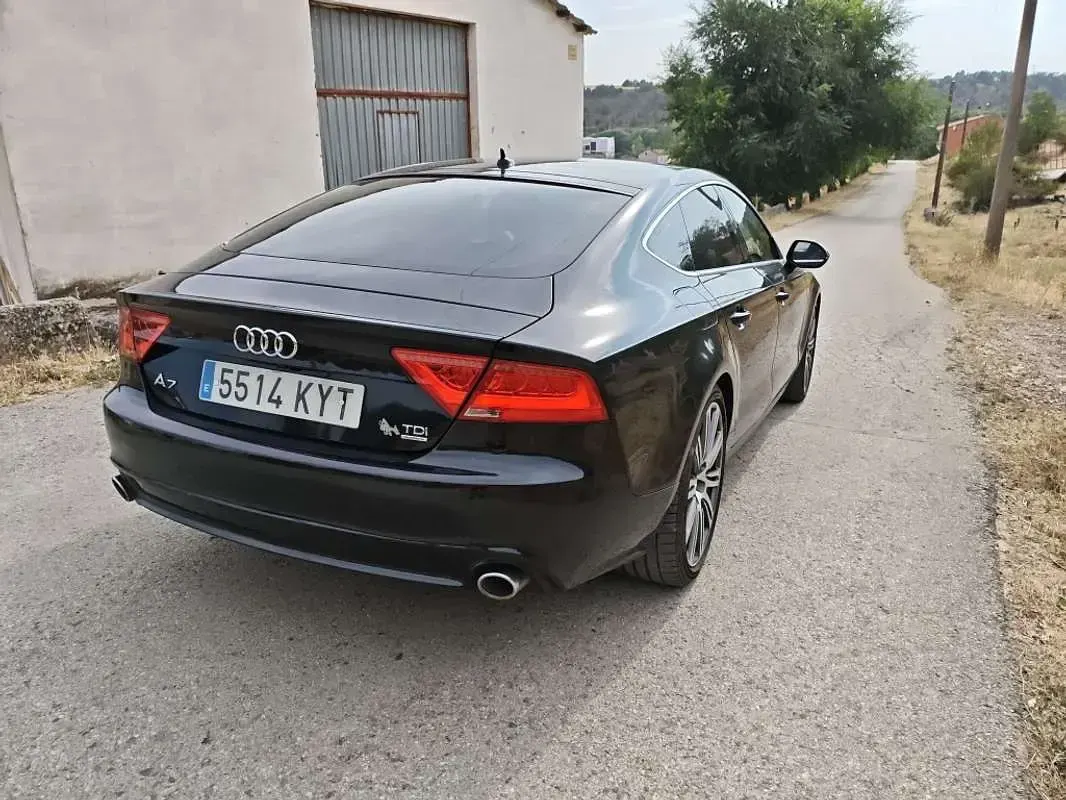 Usado Audi A7 Sportback 245 CV (180 kW) 2011 Negro Utilitario