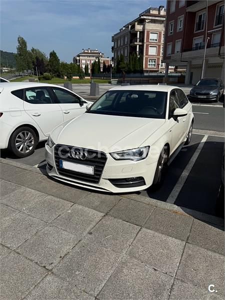 Blanco Usado 2014 Audi A3 Sportback Ambition Berlina | 13.500 € (Buen precio) - Imagen 1/4