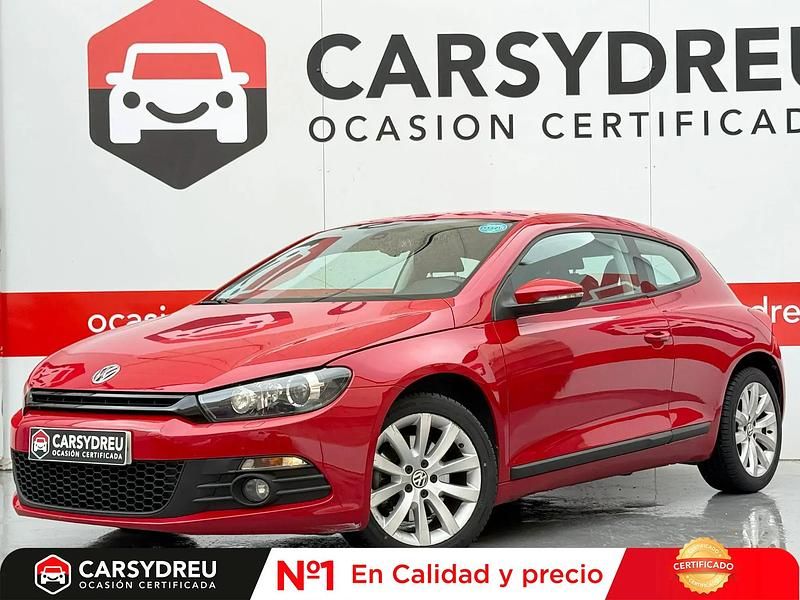 Begagnad VW Scirocco 160 HK (117 kW) 2011 Röd Sportkupé