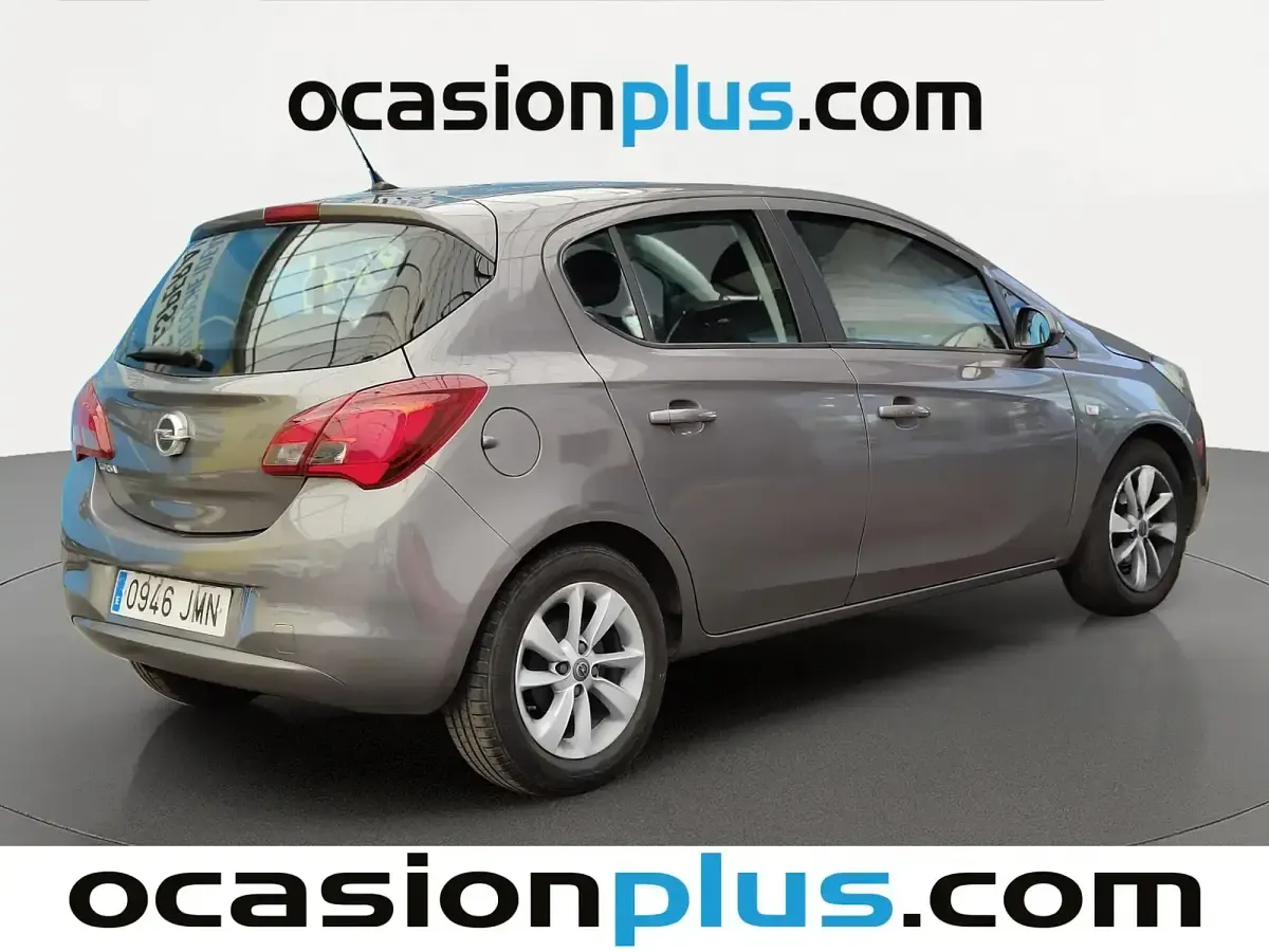 Usado Opel Corsa Selective 90 CV (66 kW) 2016 Gris Utilitario