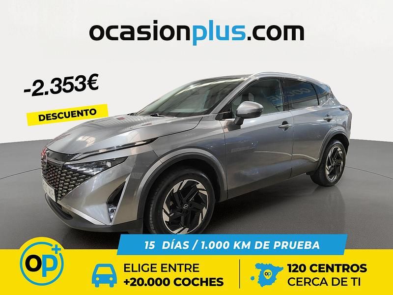 Gris Usado 2025 Nissan Qashqai N-Connecta SUV | 25.890 € (Precio justo) - Imagen 1/4