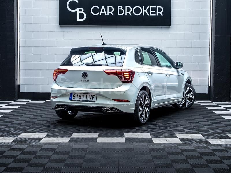 Usado VW Polo R-line 95 CV (69 kW) 2021 Blanco Berlina
