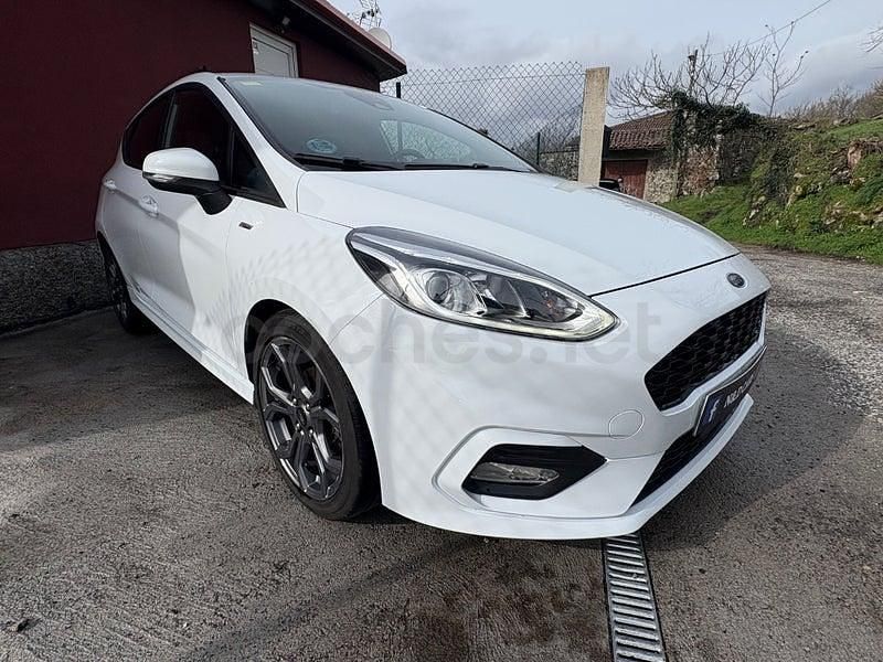 Usado Ford Fiesta ST-Line 85 CV (62 kW) 2018 Blanco Utilitario