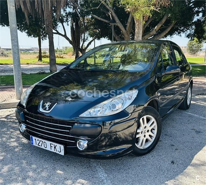 Negro Usado 2007 Peugeot 307 Familiar | 3500 € (Precio justo) - Imagen 1/4