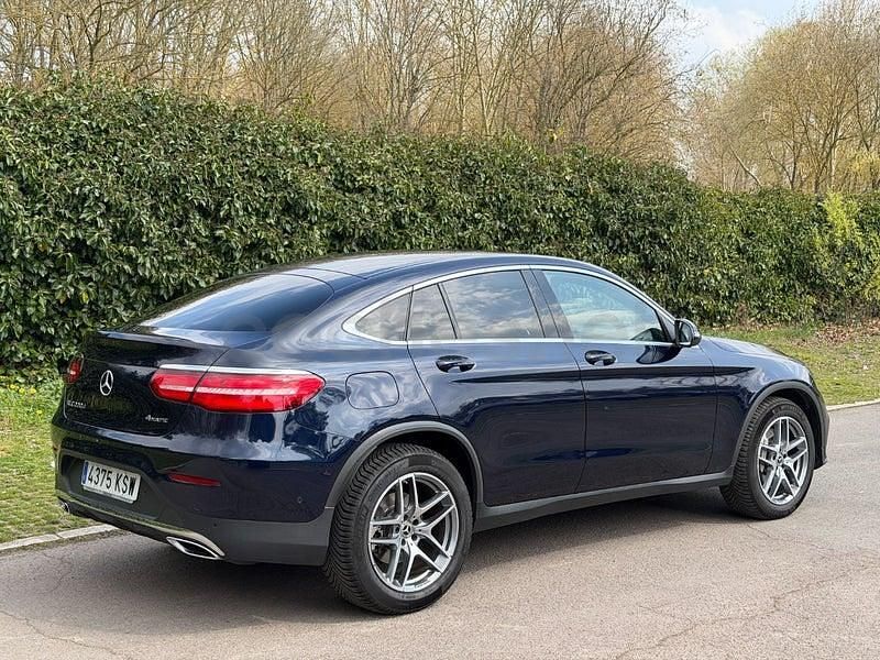 Usado Mercedes GLC220 170 CV (125 kW) 2019 Azul Coupe