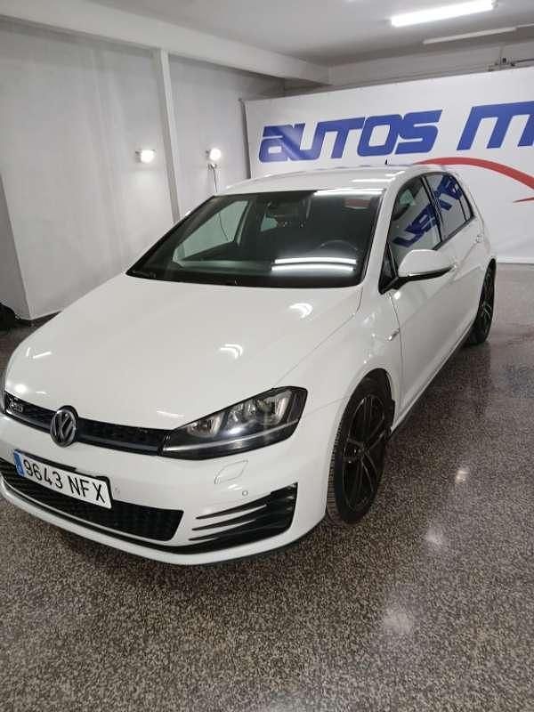 Usado VW Golf VII GTD 184 CV (135 kW) 2014 Blanco Utilitario