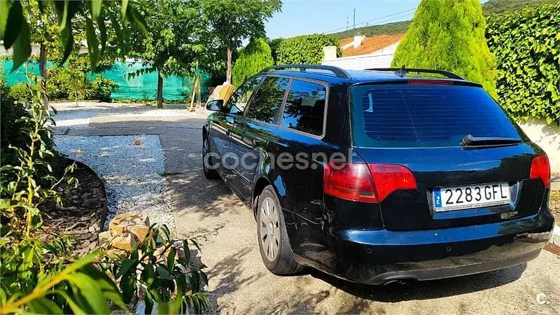 Usado Audi A4 S-Line 140 CV (102 kW) 2005 Negro Familiar