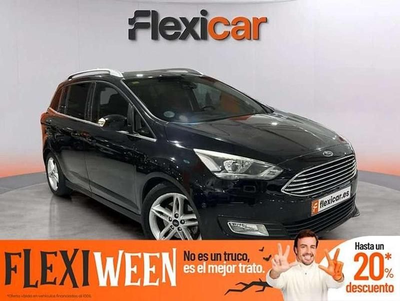 Negro Usado 2017 Ford C-MAX Trend+ Monovolumen | 9990 € (Precio justo) - Imagen 1/4