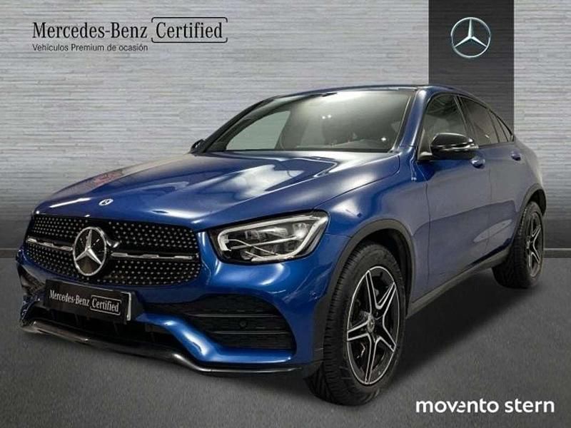 Azul Usado 2023 Mercedes 200 AMG line Coupe | 47.800 € - Imagen 1/4