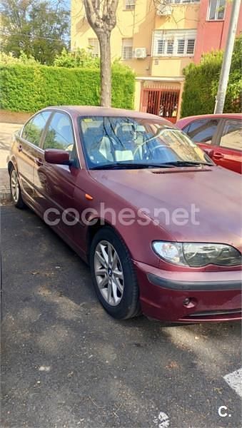 Usado BMW 320 150 CV (110 kW) 2004 Granate Berlina