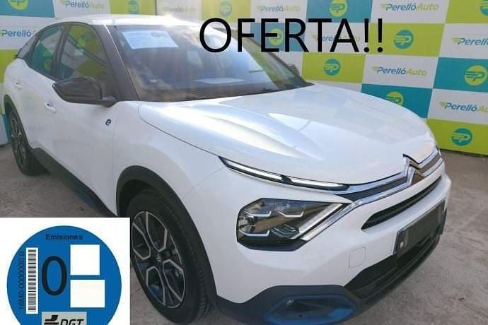 Blanco Usado 2023 Citroën e-C4 Shine Berlina | 19.900 € (Super precio) - Imagen 1/4