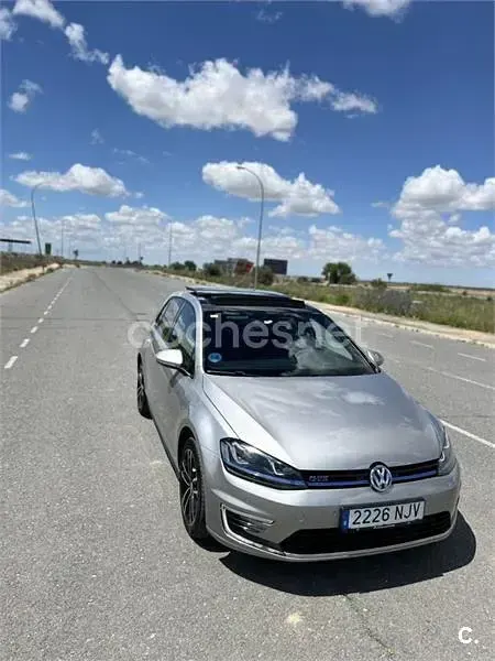 Usado VW Golf VII GTE 204 CV (150 kW) 2015 Gris / plata Berlina