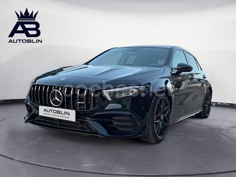 Negro Usado 2022 Mercedes A45 AMG Berlina | 55.000 € (Precio justo) - Imagen 1/4