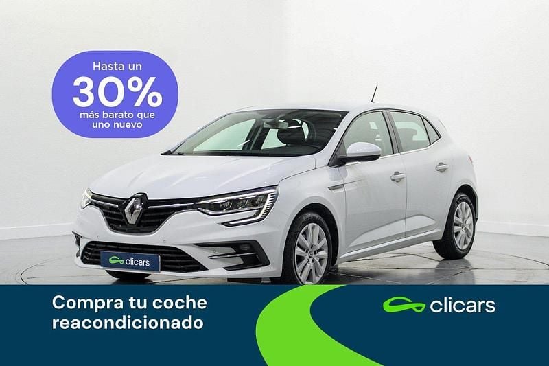 Blanco Usado 2021 Renault Mégane IV Business Berlina | 13.790 € (Precio justo) - Imagen 1/4