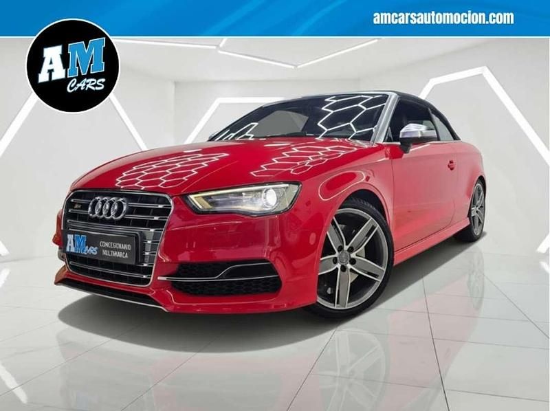 Usado Audi S3 Cabriolet 310 CV (228 kW) 2016 Rojo Descapotable
