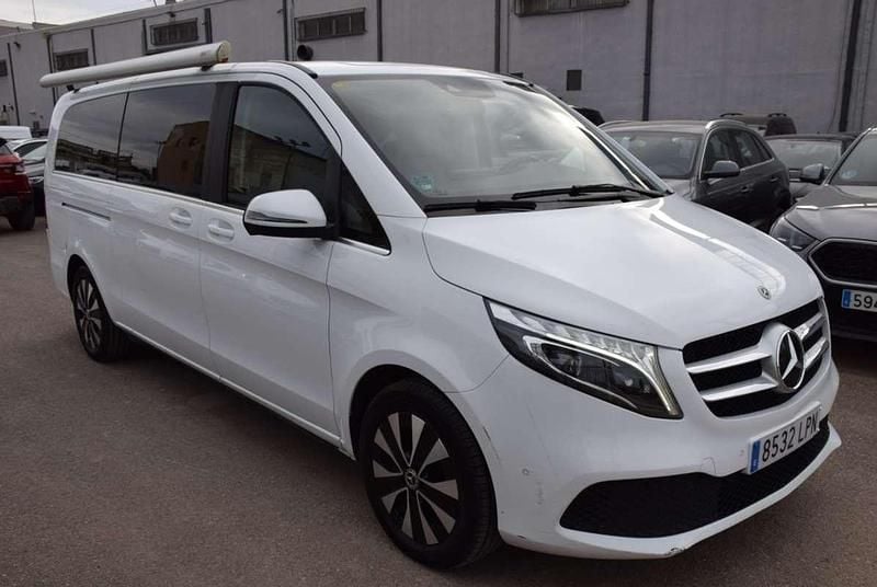 Usado Mercedes V250 Avantgarde 190 CV (139 kW) 2021 Blanco Monovolumen