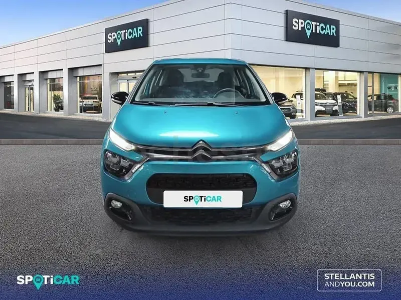 Usado Citroën C3 Feel 102 CV (75 kW) 2021 Azul Utilitario