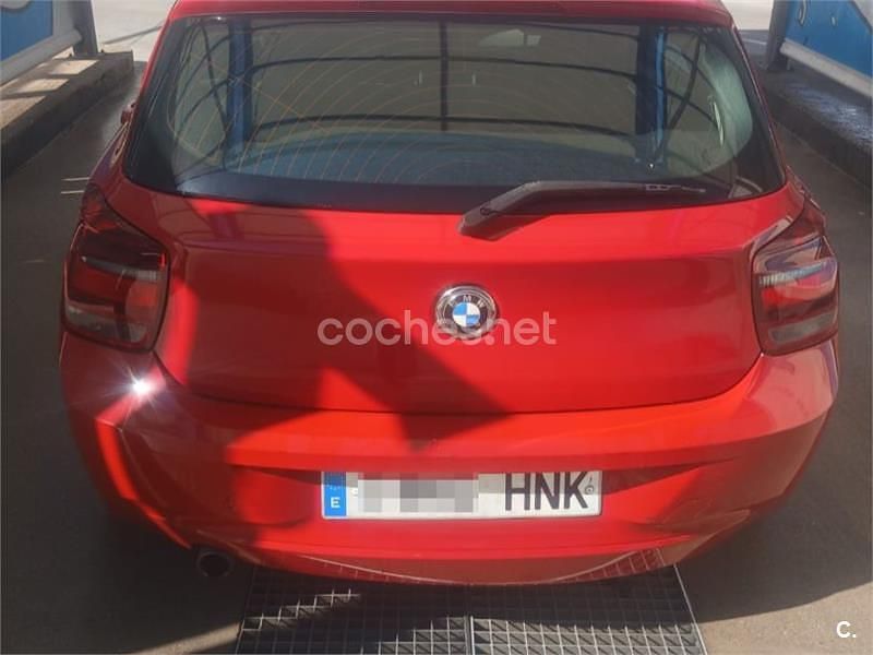 Usado BMW 116 Efficient Dynamics 116 CV (85 kW) 2013 Rojo Utilitario