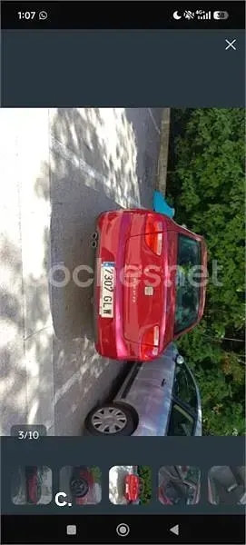 Usado Seat Exeo Sport 170 CV (125 kW) 2009 Rojo Berlina