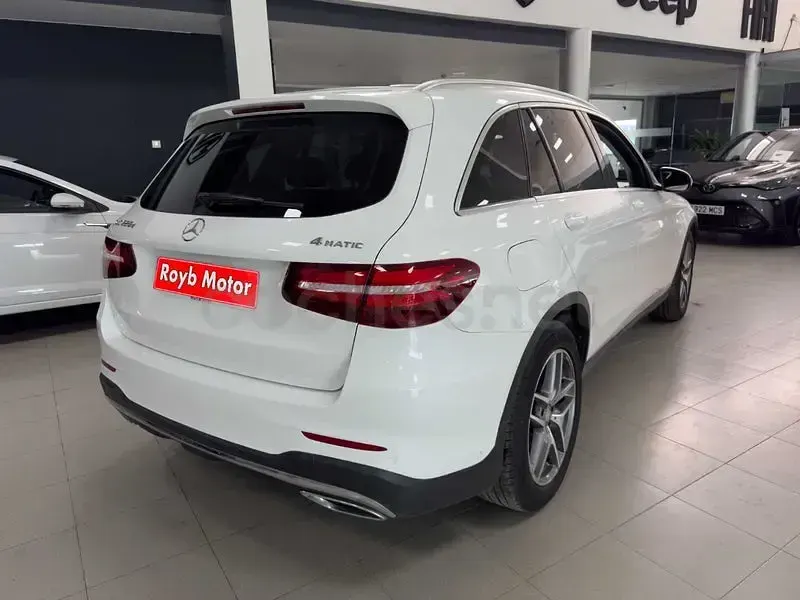 Usado Mercedes GLC220 170 CV (125 kW) 2016 Blanco SUV