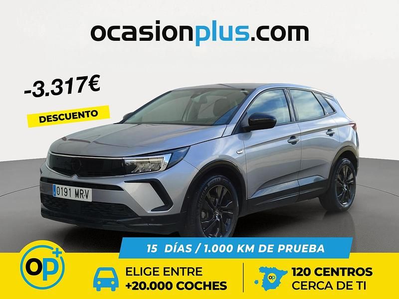 Gris / plata Usado 2024 Opel Grandland X S SUV | 19.990 € (Precio justo) - Imagen 1/4