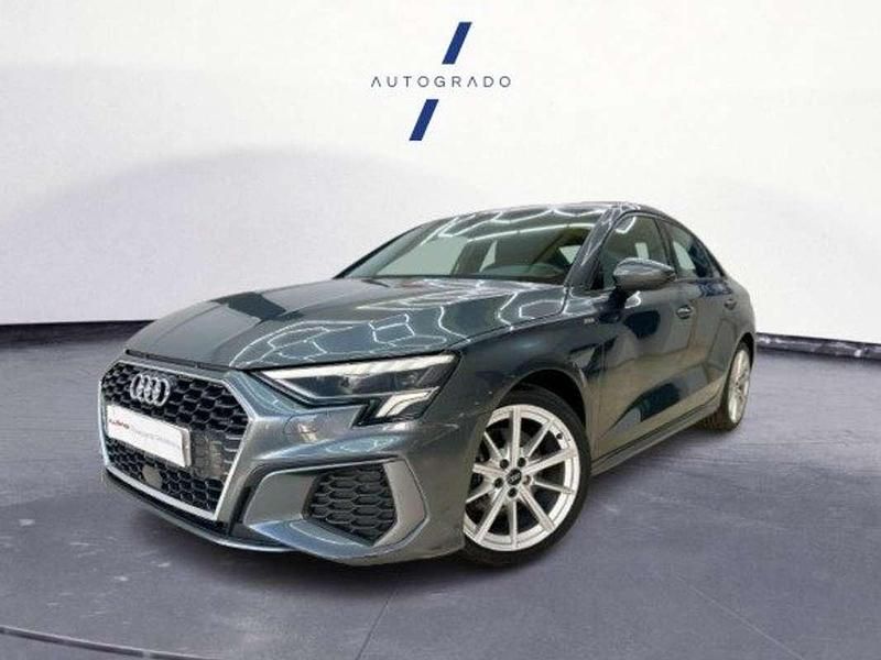 Gris Usado 2021 Audi A3 S-Line Berlina | 24.890 € (Precio justo) - Imagen 1/4