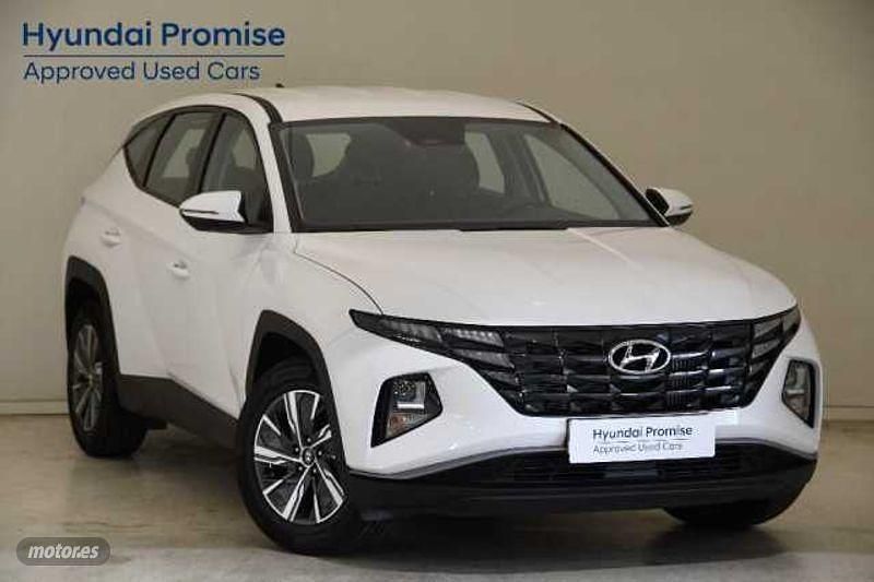Usado Hyundai Tucson 150 CV (110 kW) 2024 Atlas white SUV