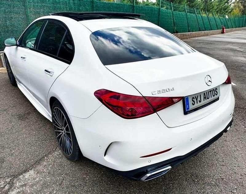 Usado Mercedes C220 199 CV (146 kW) 2022 Blanco Berlina