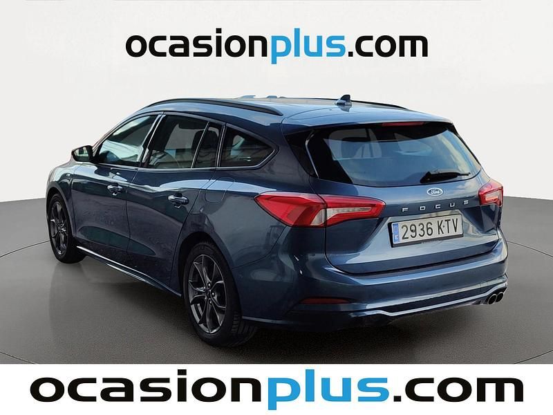 Begagnad Ford Focus ST-Line 125 HK (91 kW) 2019 Blå Minibuss