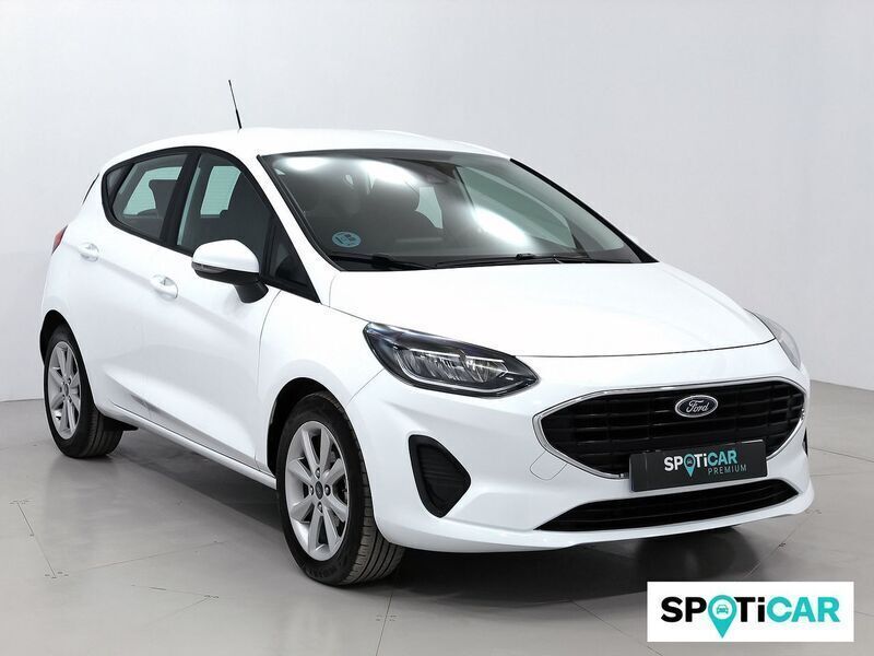 Blanco Usado 2022 Ford Fiesta Trend Utilitario | 14.500 € (Precio justo) - Imagen 1/4