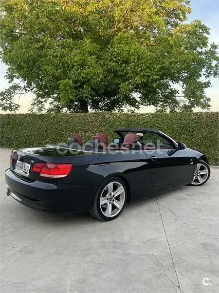 Usado BMW 320 Cabriolet 177 CV (130 kW) 2009 Negro Descapotable