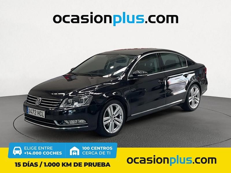 Negro Usado 2011 VW Passat Highline Berlina | 10.990 € - Imagen 1/4