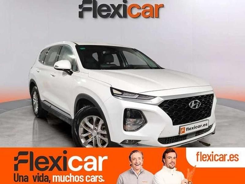 Blanco Usado 2019 Hyundai Santa Fe SUV | 20.790 € (Buen precio) - Imagen 1/4