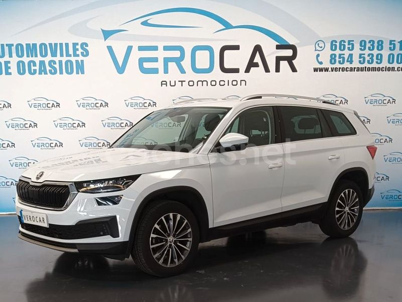 Blanco Usado 2021 Skoda Kodiaq Ambition SUV | 27.900 € (Caro) - Imagen 1/4