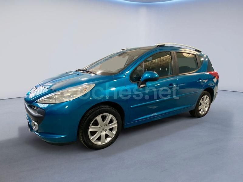 Azul Usado 2009 Peugeot 207 Sport Familiar | 2999 € (Precio justo) - Imagen 1/4