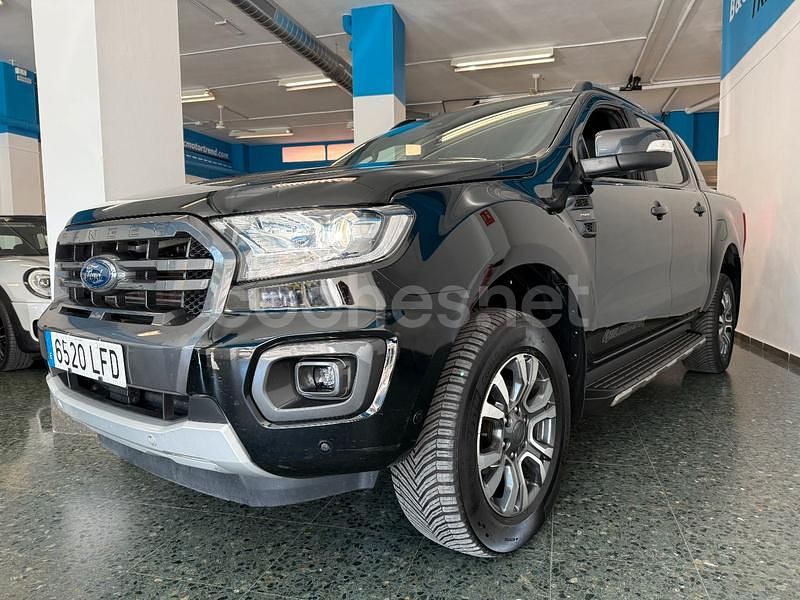 Negro Usado 2020 Ford Ranger Wildtrack Recogida | 32.900 € (Buen precio) - Imagen 1/4