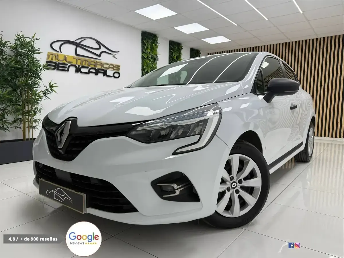 Usado Renault Clio V Business 85 CV (62 kW) 2020 Blanco
