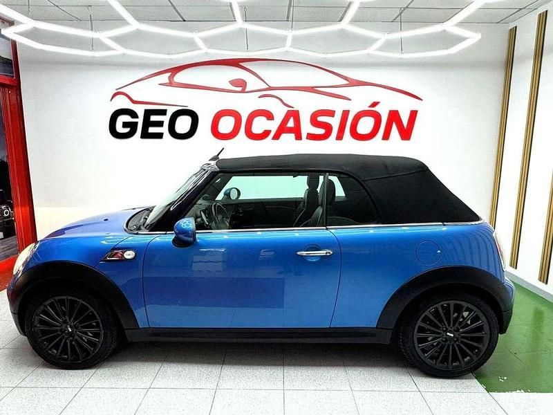 Usado Mini Cooper S Cabriolet 184 CV (135 kW) 2010 Azul Descapotable