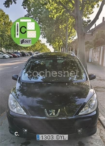 Usado Peugeot 307 138 CV (101 kW) 2006 Negro Familiar