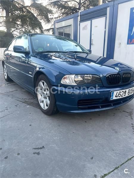 Usado BMW 318 118 CV (86 kW) 2002 Azul Coupe