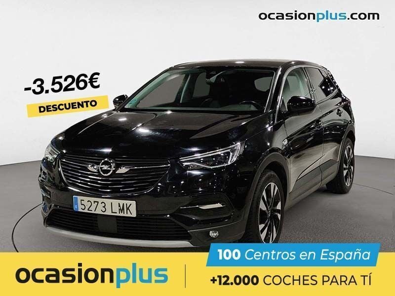 Negro Usado 2021 Opel Grandland X Ultimate SUV | 14.990 € (Precio justo) - Imagen 1/4