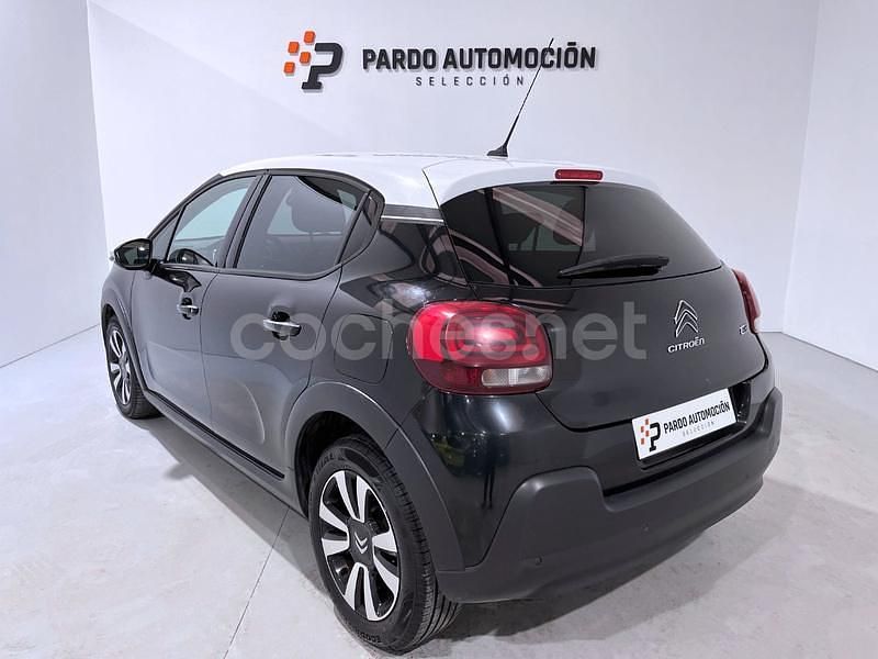 Usado Citroën C3 Feel 99 CV (72 kW) 2017 Negro Berlina