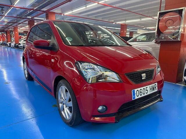 Usado Seat Mii Style 75 CV (55 kW) 2012 Rojo Utilitario