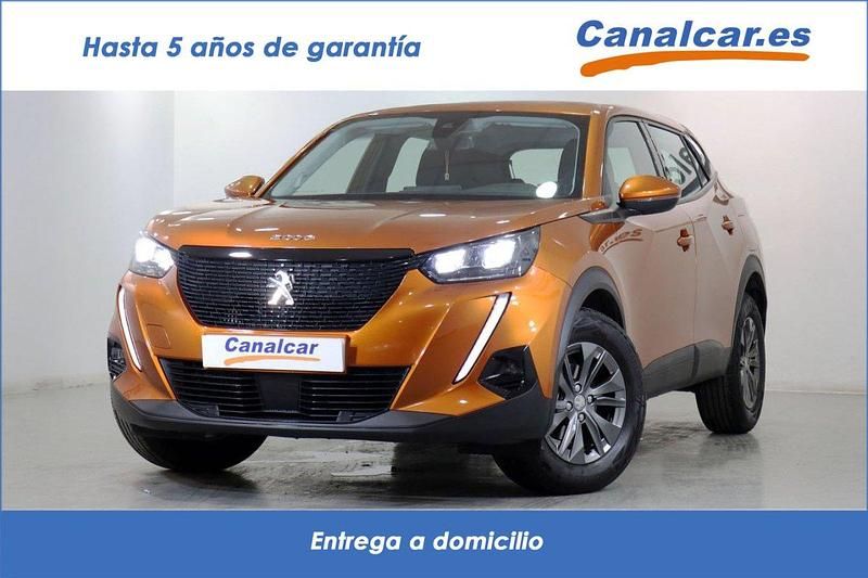 Usado Peugeot 2008 Active 101 CV (74 kW) 2021 Naranja SUV